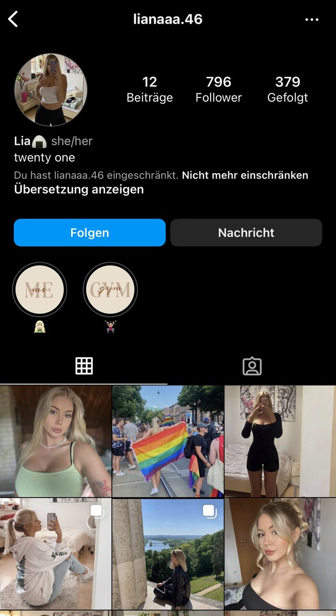 angerannt's tweet photo. Könnt ihr bitte diese Person melden? Sie gibt sich seit 2022 als mich aus und Instagram will diese Person einfach nicht entfernen 😐 https://t.co/H6Zv3EojYL