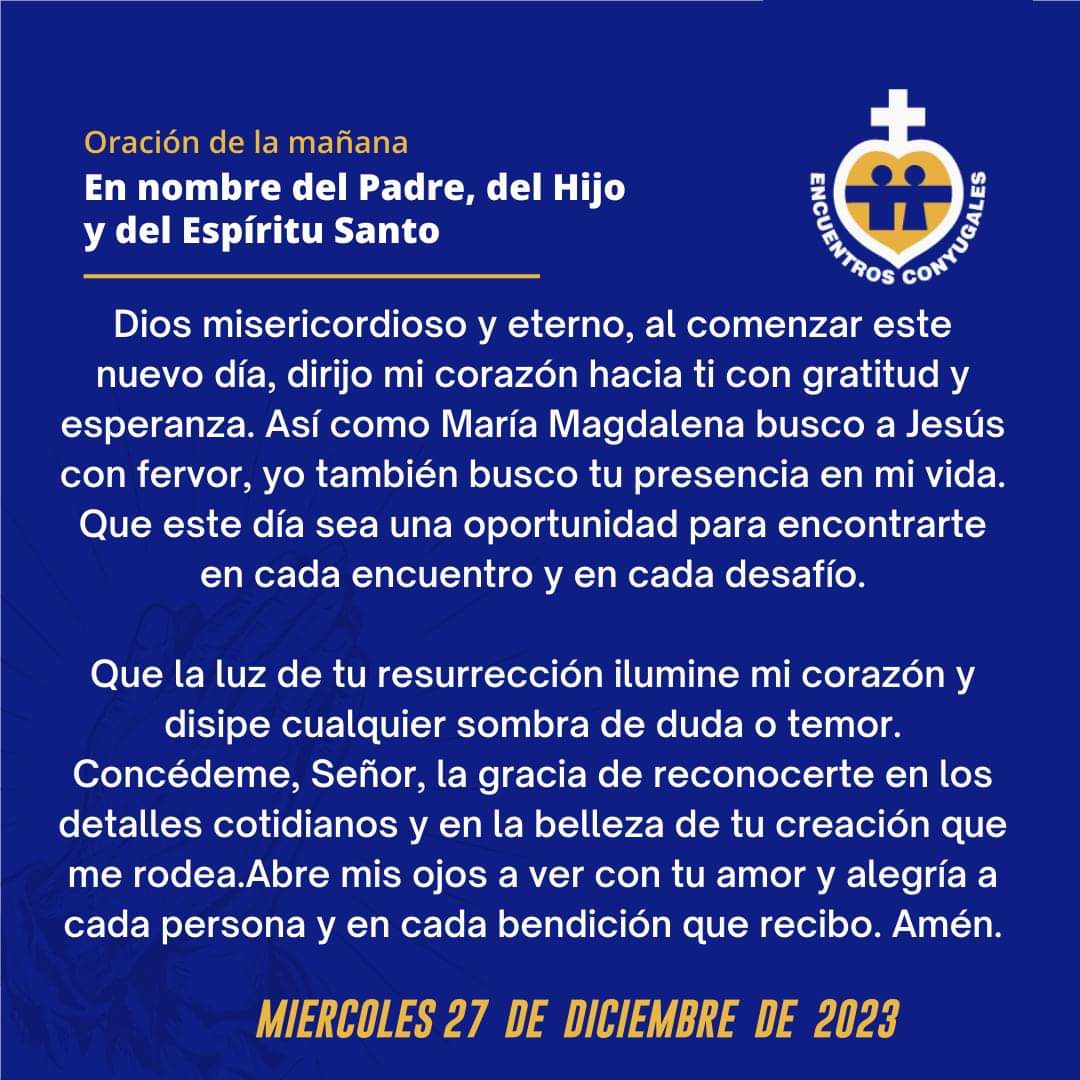 mec_sv's tweet photo. “El otro discípulo corrió más a prisa que Pedro y llegó primero al sepulcro”
san Juan 20, 2-8
#SomosMEC
#JuntosOrando https://t.co/tdHR9Dd66M