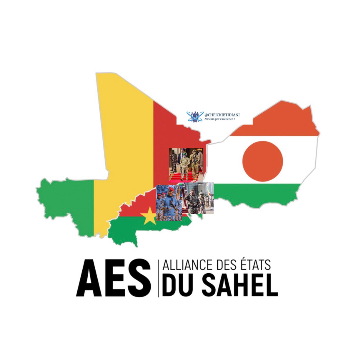CheickIbtidiani's tweet image. 📍#AES 🇧🇫🇲🇱🇳🇪 | En 2024, #diviser pour mieux régner

En 2024, une #stratégie subtile se jouera dans les coulisses des relations #internationales au Sahel. Les anciens 𝒑𝒂𝒓𝒕𝒆𝒏𝒂𝒊𝒓𝒆𝒔 𝒆𝒕 𝒂𝒎𝒊𝒔 des pays de cette région, devenus acteurs de #discordes, adopteront la