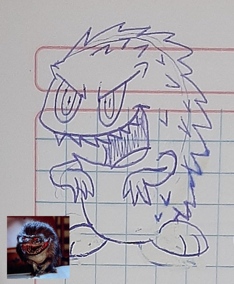 Agulimt2's tweet photo. Jack in the box ( Demonic Toys) y un critter ( Critters ) #Fanarts #cartoon #cartoons #cartoonstyle #SerieB #HorrorMovies #80's #nos https://t.co/eATKgejCSG