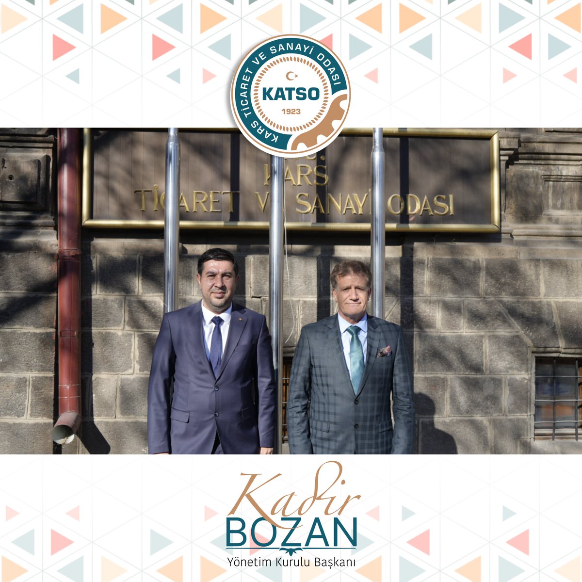 karstso36's tweet photo. KKTC Ulaştırma ve Bayındırlık Bakanı Sayın Erhan ARIKLI Odamızı ziyaret ederek Yönetim Kurulu Başkanımız Sayın Kadir Bozan, Meclis Üyelerimiz Sayın Onur Alp Yardımcı ve Sayın Murat Öztürk ile TOBB Kars Kadın Girişimciler Kurulu Başkanımız Sayın Müge Kaya ile bir araya geldi. https://t.co/NFQIhHXdR9