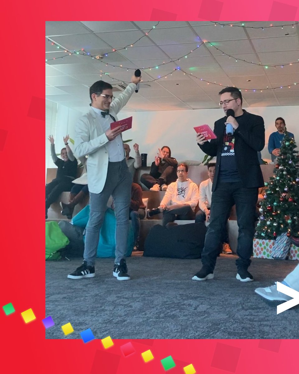 leadtech_social's tweet image. 𝘾𝙤𝙢𝙥𝙖𝙧𝙩𝙞𝙢𝙤𝙨 𝙡𝙤 𝙦𝙪𝙚 𝙣𝙤𝙨 𝙪𝙣𝙚… ¡felices fiestas! 🎉

En esta última gala del año disfrutamos de la compañía de nuestros/as leadtechers y de algunos consejos para estas señaladas fechas.

¿Y tú, cómo vas a disfrutar estas fechas? 

#Leadtech #Talent