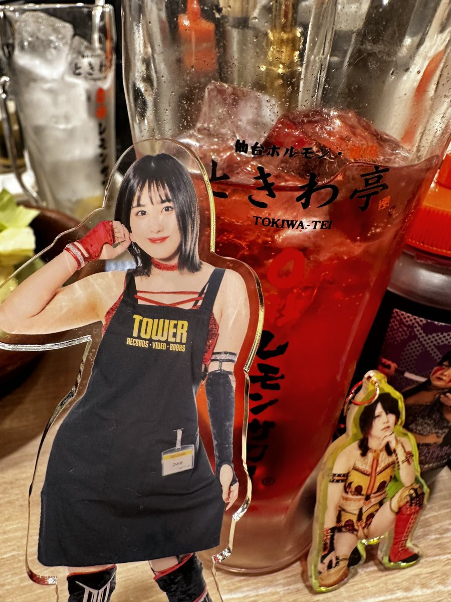 pni02delete's tweet image. 改めて、#STARDOM× #HTML03× #ときわ亭 コラボに行ってきた民😌
ちょっと接客?が残念だったけど最低限の推し活が出来ましたとさ👐