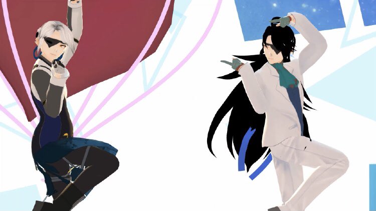 「ツバメさんから双子ちゃのMMDいただきまして、動く双子ちゃ究極の癒しですヒンッッ」|UNZのイラスト