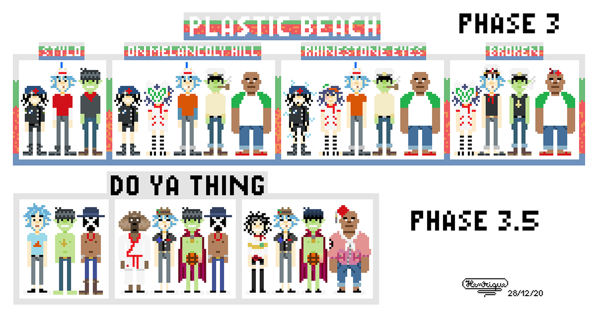 Henriqueneuenf1's tweet photo. Phase 3: Plastic Beach and Do Ya Thing
#plasticbeach #doyathing https://t.co/dSuFCwFl8r