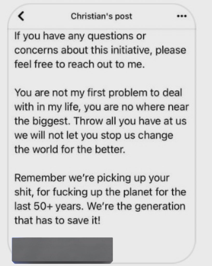 Just to remind everyone what <a href="/RootsAllotments/">Roots Allotments</a> said to locals when they warned them that wildlife would suffer under their proposals 😢 Can the press please end this narrative of ‘wealthy Nimbys attack allotments’ now please? (Looking at you Guardian)