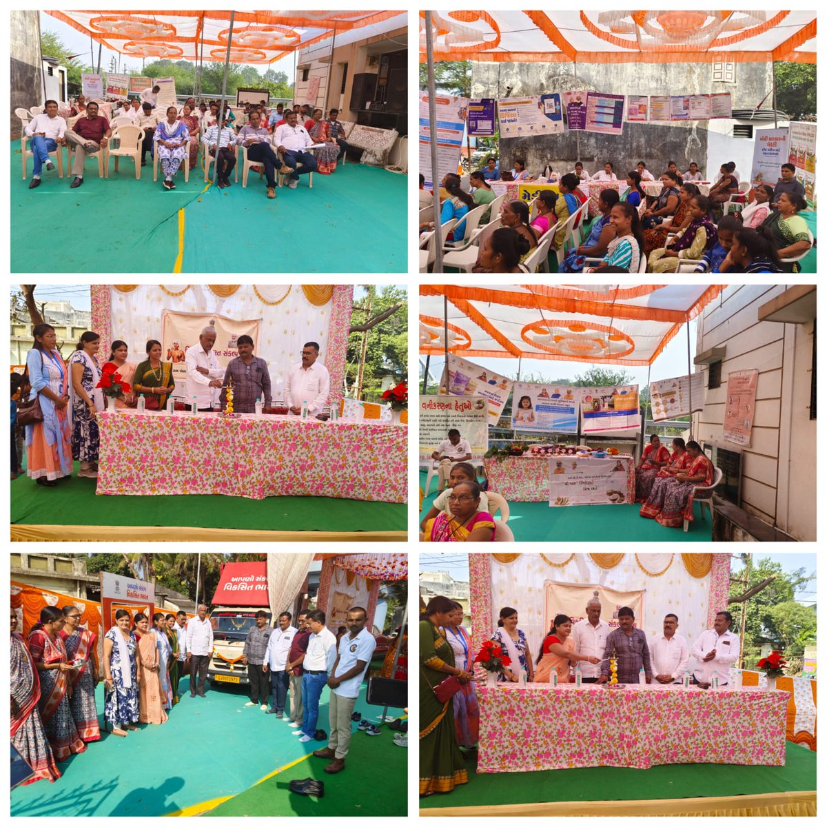 આજ રોજ વલસાડ તાલુકાના હરિયા,દિવેદ,અતુલ તથા વશીયર ગામમાં #VikasitBharatSankalpYatra અંતર્ગત રાજ્ય સરકાર અને ભારત સરકારની વિવિધ કલ્યાણકારી યોજનાઓના લાભ આપવાના હેતુથી વિવિધ કેમ્પના આયોજન કરવામાં આવ્યા. #HamaraSankalpViksitBharat
<a href="/DDO_VALSAD/">DDO Valsad</a>
<a href="/VBSY_GUJARAT/">Viksit Bharat Sankalp Yatra</a>
<a href="/InfoGujarat/">Gujarat Information</a>
<a href="/CMOGuj/">CMO Gujarat</a>