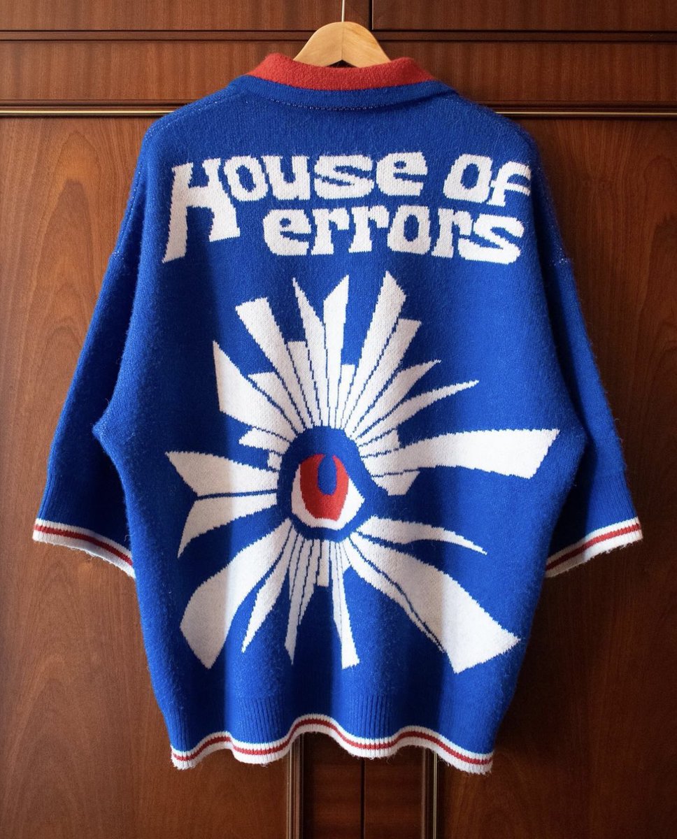 StreetFashion01's tweet photo. Knitted Football Tops by House Of Errors!🖤 https://t.co/HxEqZMNqav