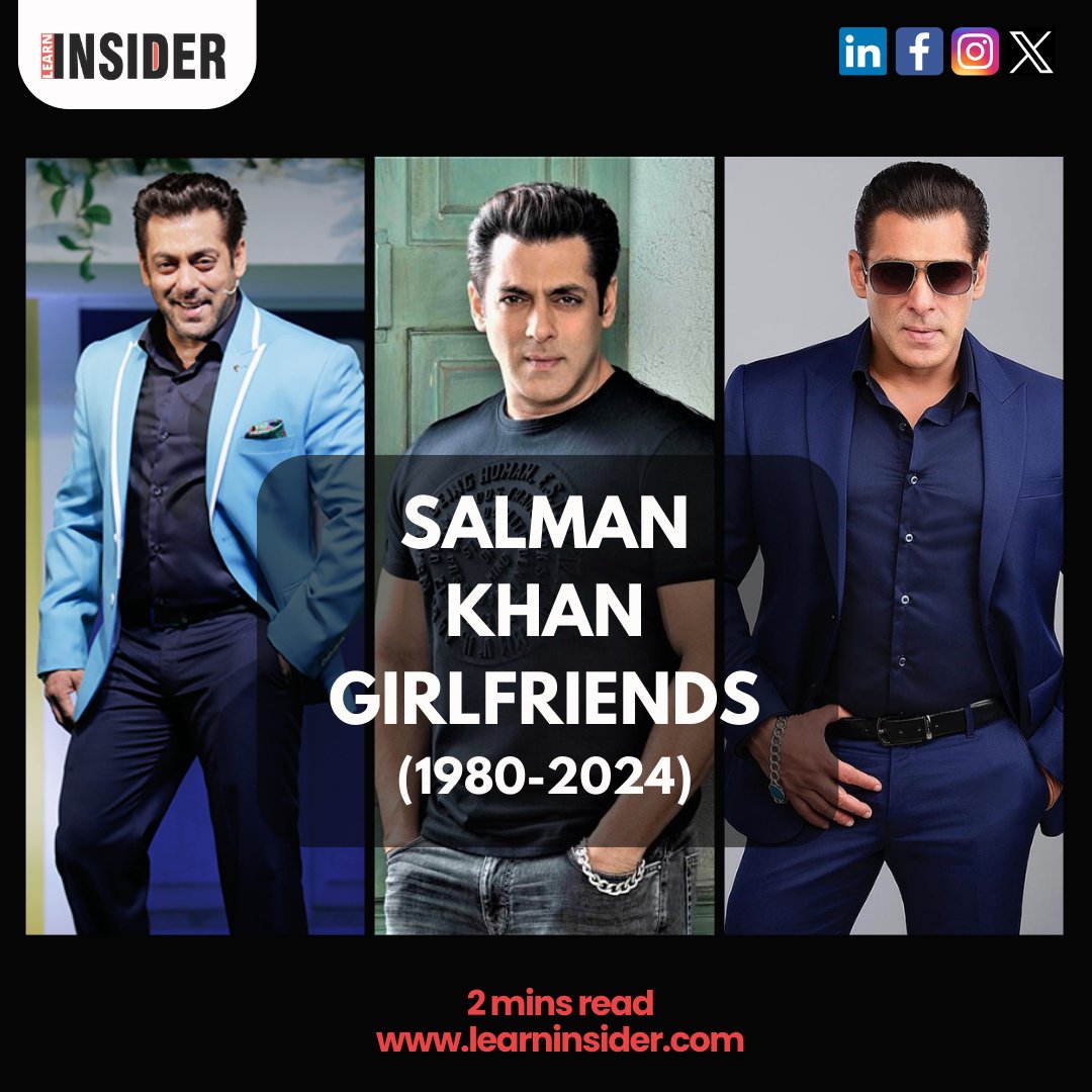 learninsider's tweet photo. 🎉 Wishing the Sultan of Swag, Salman Khan, a blockbuster birthday! 🌟🎂
Read about his girlfriends from here: https://t.co/zjYTD58t7c
.
.
.
#Learninsider #SalmanKhanBirthday #BeingSalmanKhan #SalmanKhan #BhaiKaBirthday https://t.co/luMXLKFeDp