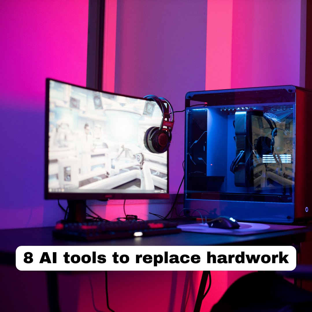 riyazmd774's tweet image. 𝐀𝐈 𝐓𝐎𝐎𝐋𝐒 𝐓𝐎 𝐑𝐄𝐏𝐋𝐀𝐂𝐄 𝐇𝐀𝐑𝐃 𝐖𝐎𝐑𝐊 🤩✨

📌 @vidnoz_official 
Vidnoz Al is a free Al video generation platform to turn your text into videos in 1 minute.

bit.ly/3GVn7XB

📌 @tldview: AI-powered meeting assistant for more productive and efficient…