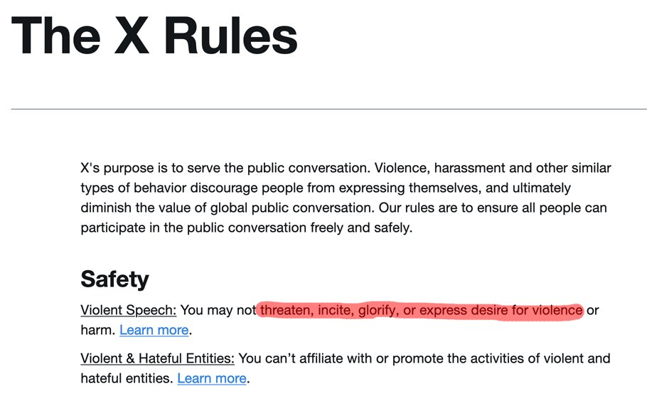 SteveHodgeNZ's tweet photo. @x, @safety Please explain how this handle does not breech X's rules on threatening, glorifying, and expressing desire for violence. Let alone hateful conduct. https://t.co/Nv1rKzdfD9