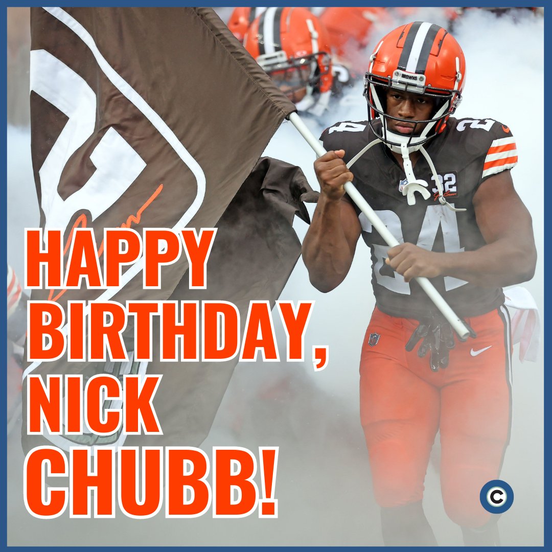 clevelanddotcom on X: Wish Nick Chubb a happy 28th birthday! Photo: Joshua  Gunter, t.coa4YA4W2Cro t.co2j6hmgSgpm  X