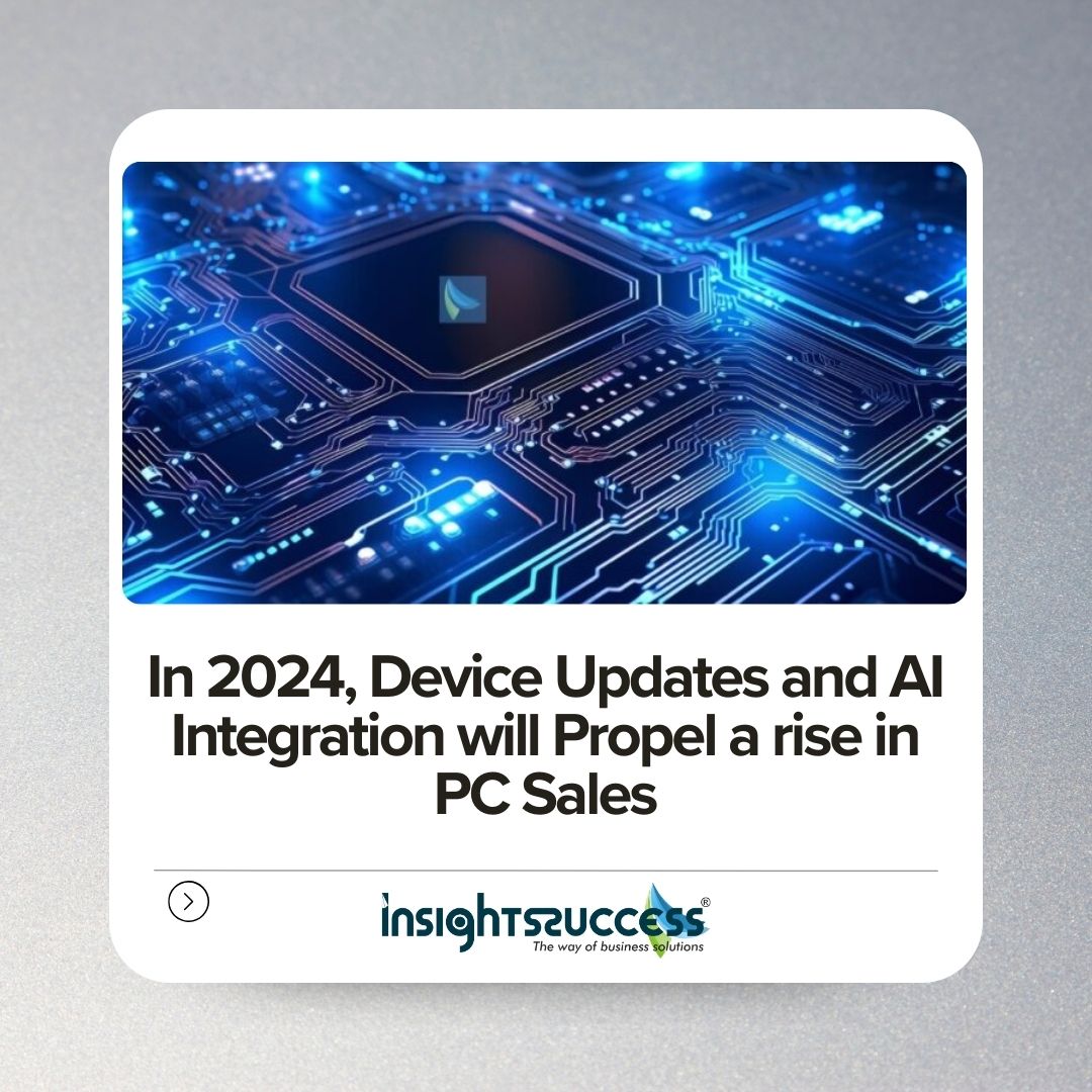 insightssuccess's tweet image. 𝐈𝐧 𝟐𝟎𝟐𝟒, 𝐃𝐞𝐯𝐢𝐜𝐞 𝐔𝐩𝐝𝐚𝐭𝐞𝐬 𝐚𝐧𝐝 𝐀𝐈 𝐈𝐧𝐭𝐞𝐠𝐫𝐚𝐭𝐢𝐨𝐧 𝐰𝐢𝐥𝐥 𝐏𝐫𝐨𝐩𝐞𝐥 𝐚 𝐫𝐢𝐬𝐞 𝐢𝐧 𝐏𝐂 𝐒𝐚𝐥𝐞𝐬

Read More: bityl.co/NEr3

#pcsales #pc #sales #DeviceUpdates #AIIntegration #AI #artificialintelligence #pcnews #SalesNews #NewsUpdate