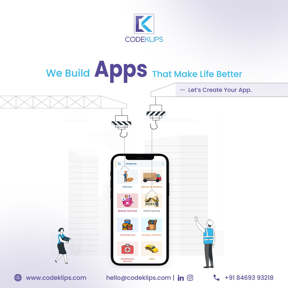 CodeKlips's tweet image. Mobile app magic!!

Don’t get left behind by your competitors.

Build a #mobileapp for your business and deliver a world-class User Experience with #CodeKlips.

#AppDevelopmentCompany #MobileAppDevelopmentServices #AppDevelopment