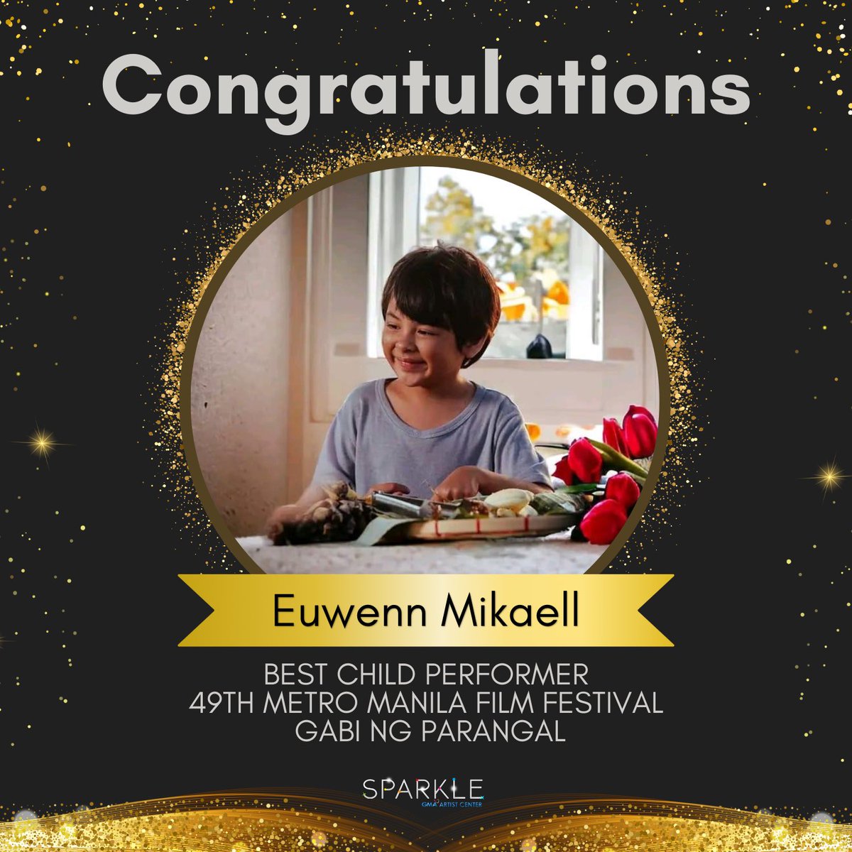 Congrats to Euwenn Mikaell for taking home the Best Child Performer award at this year’s Metro Manila Film Festival! Your hard work and dedication have paid off, and we are all so proud of you. Keep shining bright! ✨

#EuwennMikaell