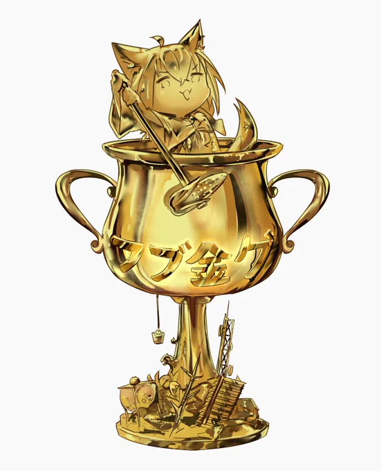 フブ金グ #絵フブキ 