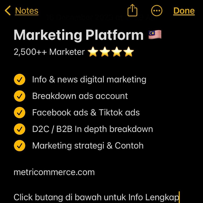 metricommerce's tweet photo. Insight untuk marketer &amp; business onwer

Saya kumpulkan semua resource yang saya belajar dalam 1 Website..

Boleh baca &amp; subsribe email anda secara percuma

https://t.co/QaBEhNwdIR