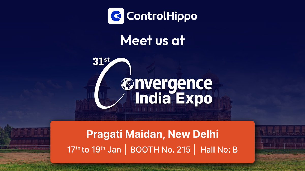 controlhippo's tweet image. 🌟 Exciting News!🚀 Come join us at &quot;31st Convergence India Expo - The largest Tech event in India&quot; where we&apos;ll be showing off our super cool software! 💻💡 It&apos;s your chance to see it in action, ask questions, and hang out with awesome people.
#Convergence2024 #techevent
