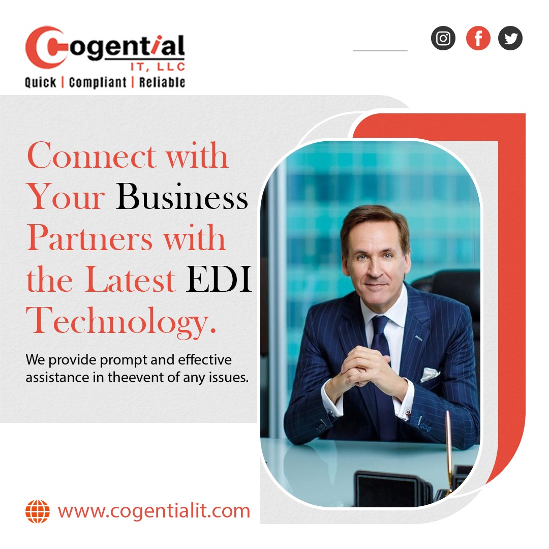 cogential's tweet image. Contact: 1-307-699-6546
Visit: cogentialit.com

#BusinessConnectivity #EDIInnovation #PartnershipTech #EDISolutions #CollaborativeTech #PartnerConnect #DigitalBusiness #Innovative  #BusinessTechTrends #EDIIntegration #BusinessPartnerships #TechForCollaboration