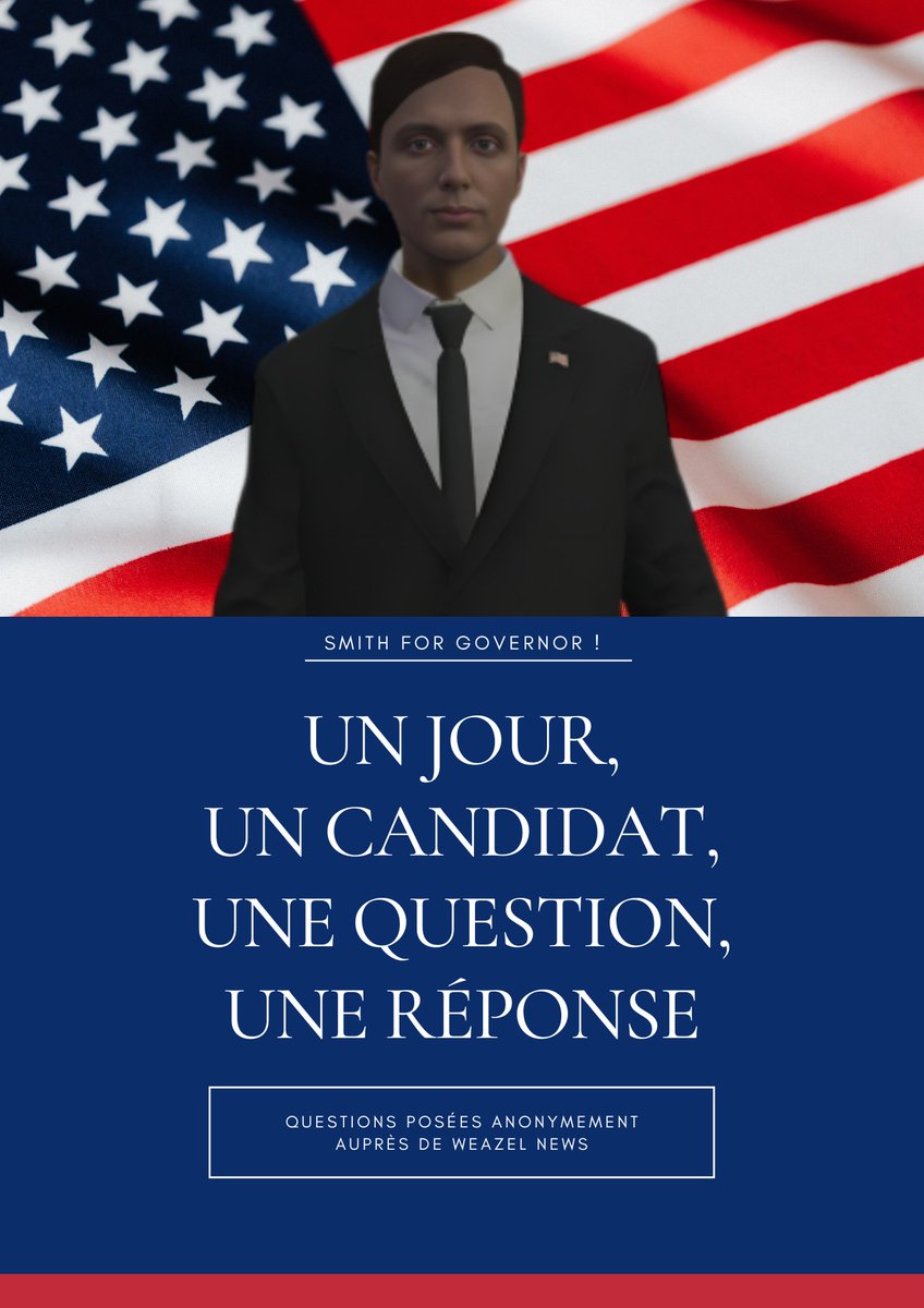 SmithNicoOff's tweet photo. Chaque jour, une question, une réponse. Aujourd'hui parlons justice ! #Smithforgovernor https://t.co/NplvchhsKe