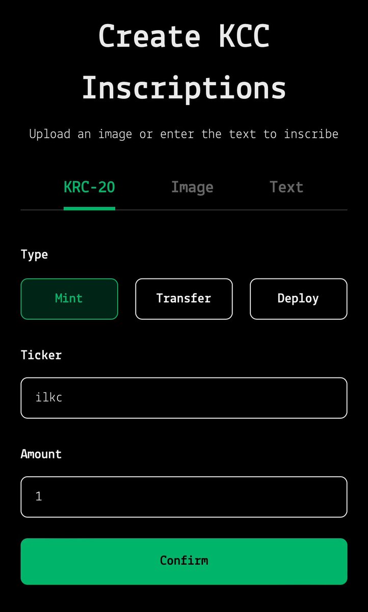 lyu_johnny's tweet photo. Come on,@KuScription_KCC team！I've also deployed a personal inscription:  ILKC (I Love KuCoin). 'data:, {"p":"krc-20","op":"mint","tick":"ilkc","amt":"1"}', HEX: 0x646174613a2c7b2270223a226b72632d3230222c226f70223a226d696e74222c227469636b223a22696c6b63222c22616d74223a2231227  Just for fun, #NFA