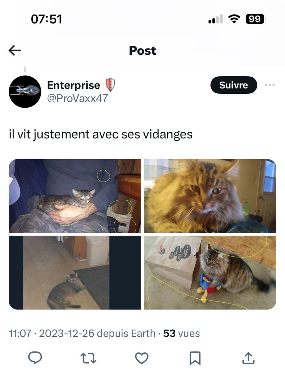 steevey's tweet photo. @SummumTop @Geezlain C’est drole hein.

Ca aussi c’est drole. #paspropre 

Je sais maintenant à quoi je parle 🏴‍☠️🤮 https://t.co/fUm69x8hpB