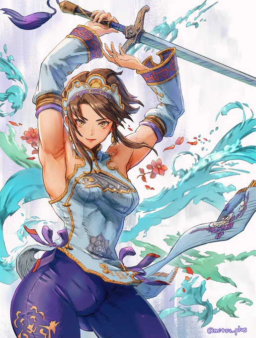 #2023年自分が選ぶ今年の4枚  ・描き手として手応えを感じたアイヴィーとシャンファ ・予想以上の反応を頂いたリリスとキャミィ を選ばせて頂きました。
