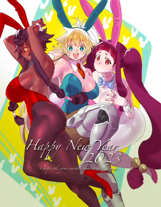 #今年描いたバニーを晒そう