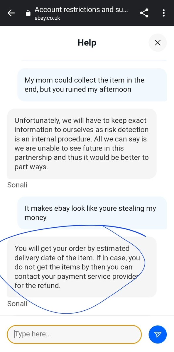 According to <a href="/eBay/">eBay</a> it's fair game to perform a chargeback on your credit card if they suspend your account mid purchase.