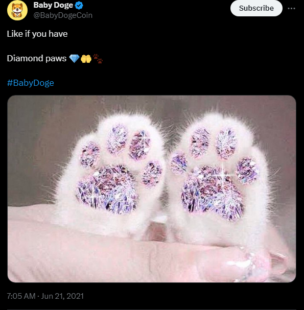 RasoulZahednia's tweet photo. nothing can stop us 🐶🚀🪐👽🩷😉#33 #133 #35T
A little thought is required
@babydoge @elonmusk
@lilX420X @brethren42
@Edenluucas1
@Kingdabao
@Theresia_BDC
@BillyM2k @dogeofficialceo
@mrlubd @Zoukki_Crypto @TheBabyDogeFan https://t.co/JLNzK7VQUz