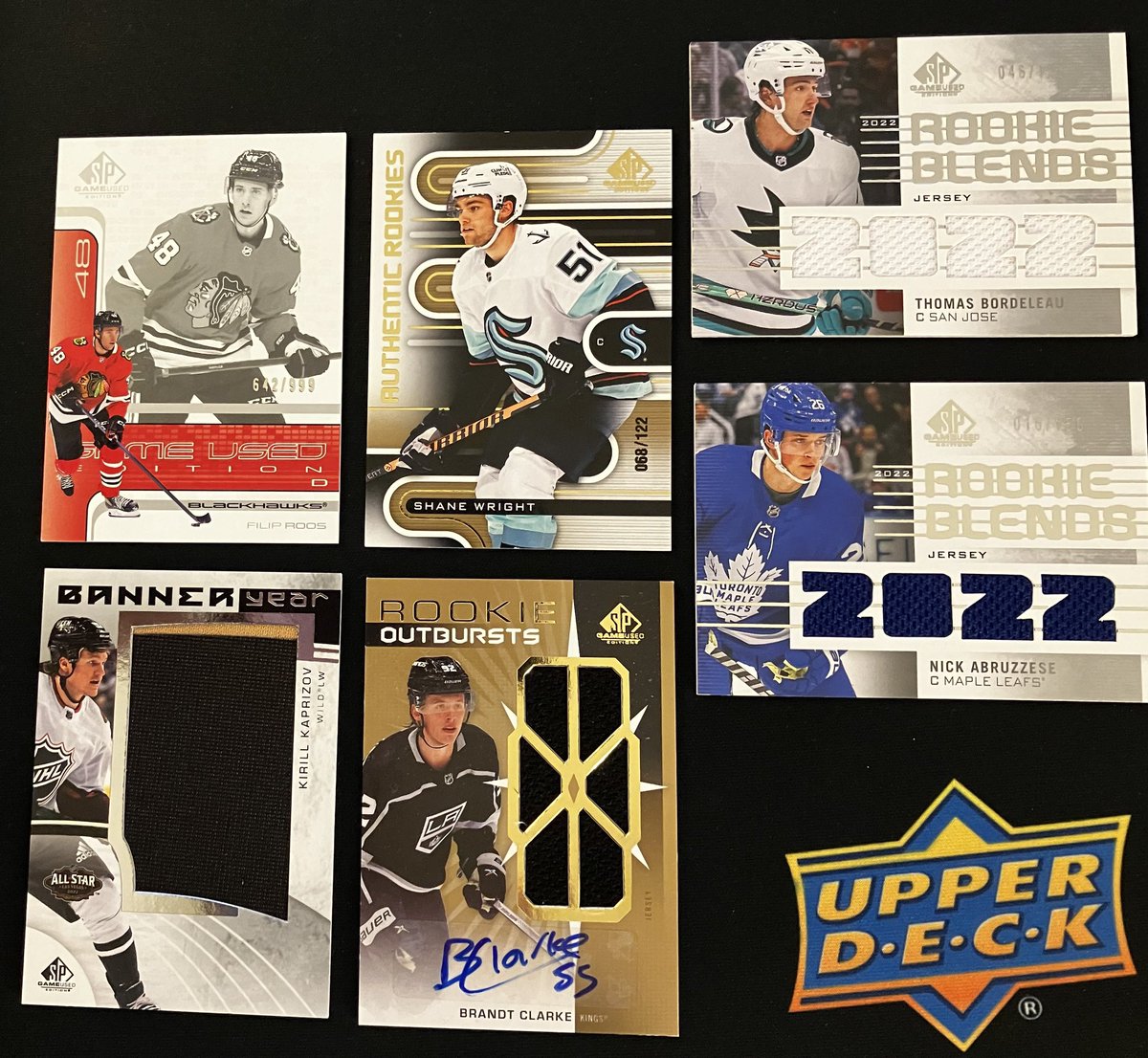 Mike Sommer (@themikesommer) on Twitter photo Hockey Giveaway!
The video of me opening this <a href="/UpperDeckSports/">Upper Deck</a> SP Game Used box has gotten some decent views on TikTok, so let’s just give it away!
For your chance to win just follow me, retweet this tweet, & tag a friend who also might like to win!
Winner drawn Friday 12/29. Hockey Giveaway!
The video of me opening this <a href="/UpperDeckSports/">Upper Deck</a> SP Game Used box has gotten some decent views on TikTok, so let’s just give it away!
For your chance to win just follow me, retweet this tweet, & tag a friend who also might like to win!
Winner drawn Friday 12/29.