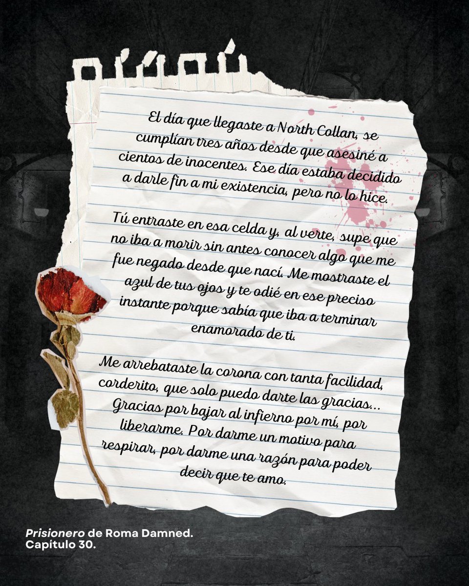 ShinkaEditorial's tweet photo. 🌹SPOILERS DE PRISIONERO🗡 

Un fragmento del capítulo 30 que nos hizo lagrimear a todxs. 🥲

No olviden que este viernes 29 de diciembre 📌 nos reunimos por INSTAGRAM LIVE en @shinkaclub para comentar el final de Prisionero junto a @roma_damned. 

Te estaremos esperando.  🖤 https://t.co/XHzX8SAdN9