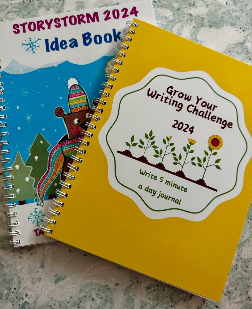 C_Alemshah's tweet image. Why, yes, I do need two writing journals for 2024!!

#amwriting #kidlit #storystorm #GrowYourWriting