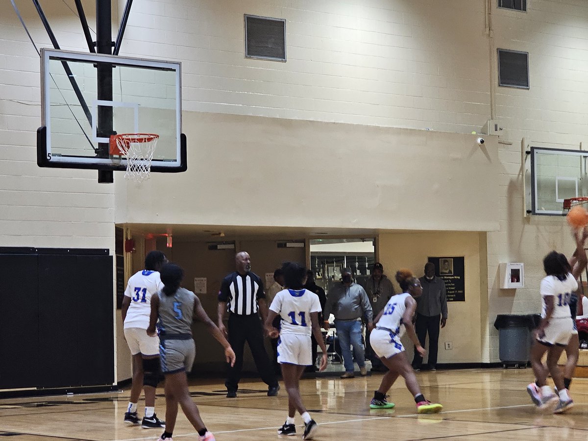 Here at the district IX Tournament at Manning HS.