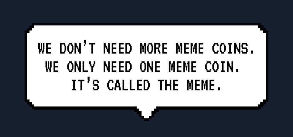 MemeClubSol's tweet photo. @elonmusk Who controls the memes, 
controls the Universe

@MemeClubSol https://t.co/4mGPdPaxDL