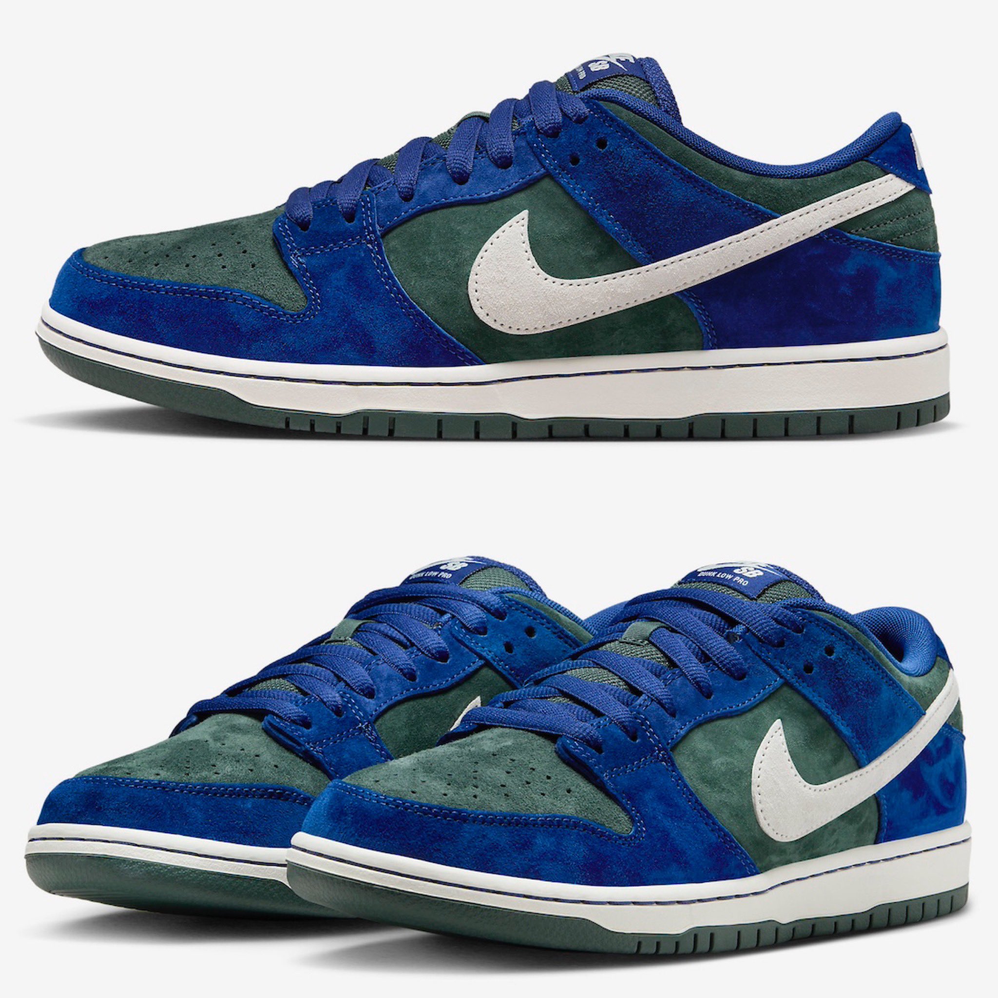NIKE DUNK SB 27.5 青スウェード NIKE SB DUNK LOW deep royal blue 27.5cm