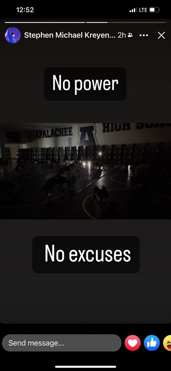 randyhill57's tweet photo. County forgot to give us lights for wrestling practice https://t.co/FXJswDSHDK