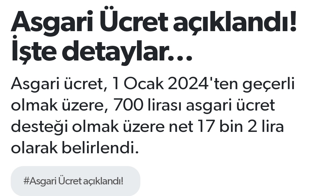 vaninsayfasi's tweet photo. Asgari ücret 17.002 oldu

#asgariucret https://t.co/tCPymMR50c