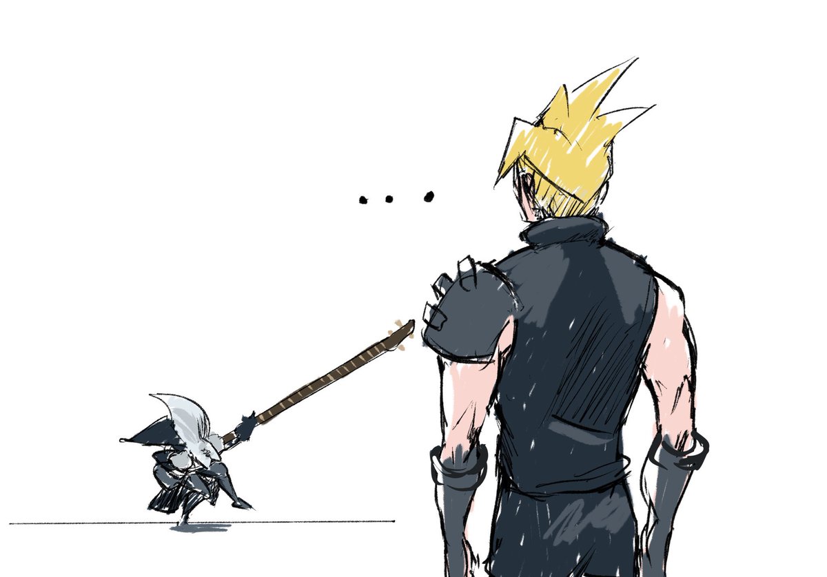 セフィロス 「This flipping Sephiroth with a long bass」|Chreestのイラスト