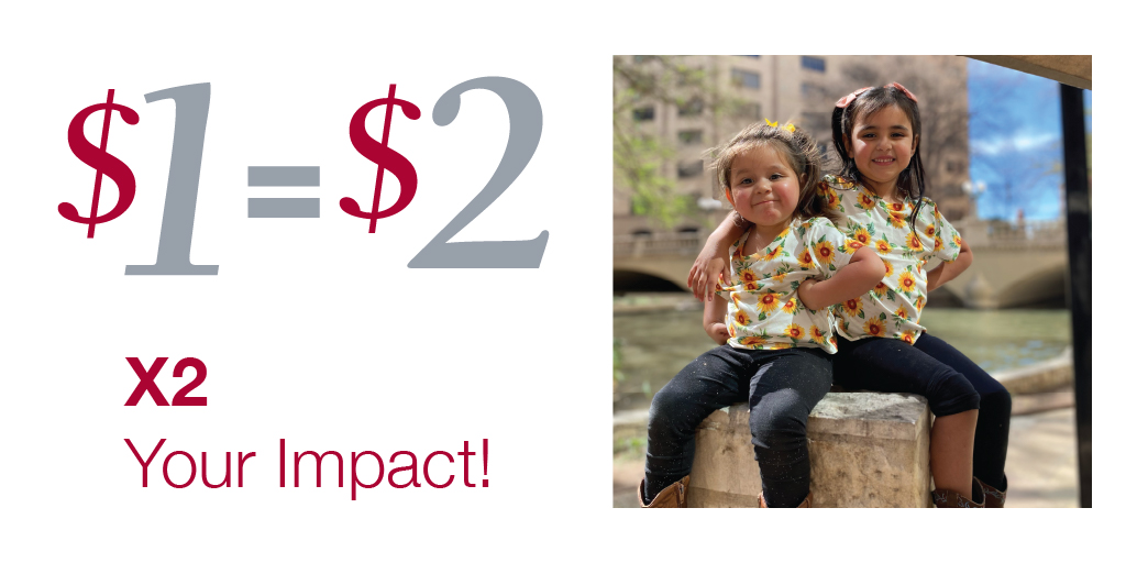 Two more days! #Today and #tomorrow and that’s it—so make your gift to be doubled before the match ends! Visit: raisedonors.com/depelchinchild…
