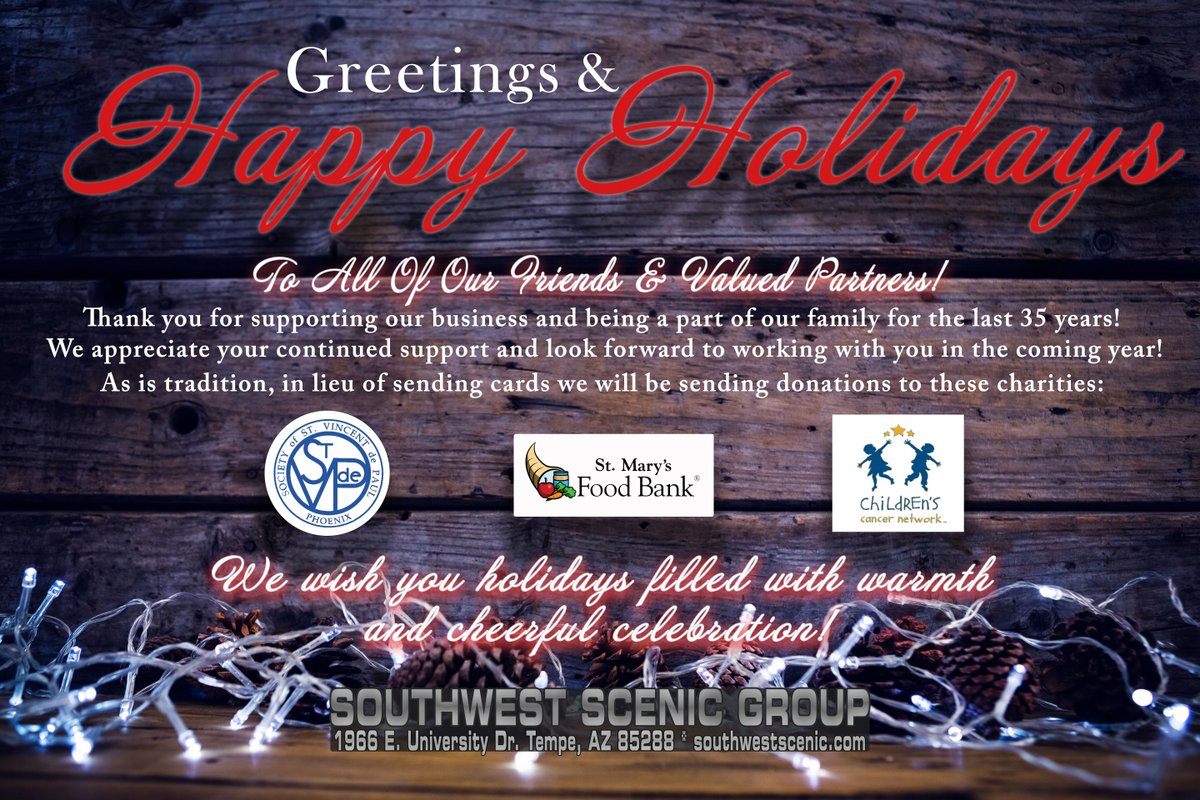 SWScenicGroup's tweet photo. A Happy New Year from everyone at Southwest Scenic Group! https://t.co/0M97zuq7Hp