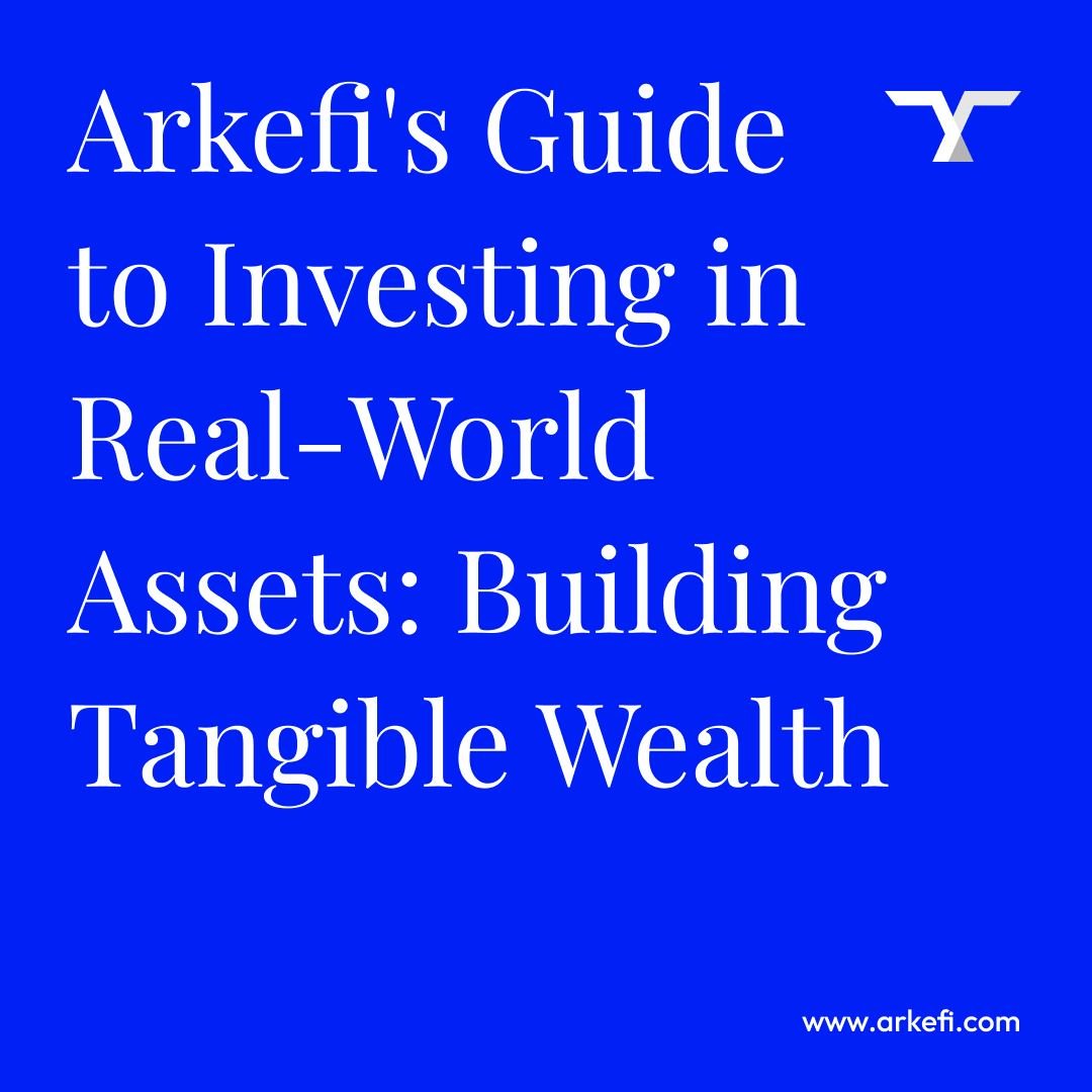 Unlock the secrets to tangible wealth creation! Dive into our guide on investing in real-world assets and start building a solid foundation for your financial future. 

Get started here: arkefi.com/arkefis-guide-…

#InvestmentGuide #RealAssets #WealthBuilding