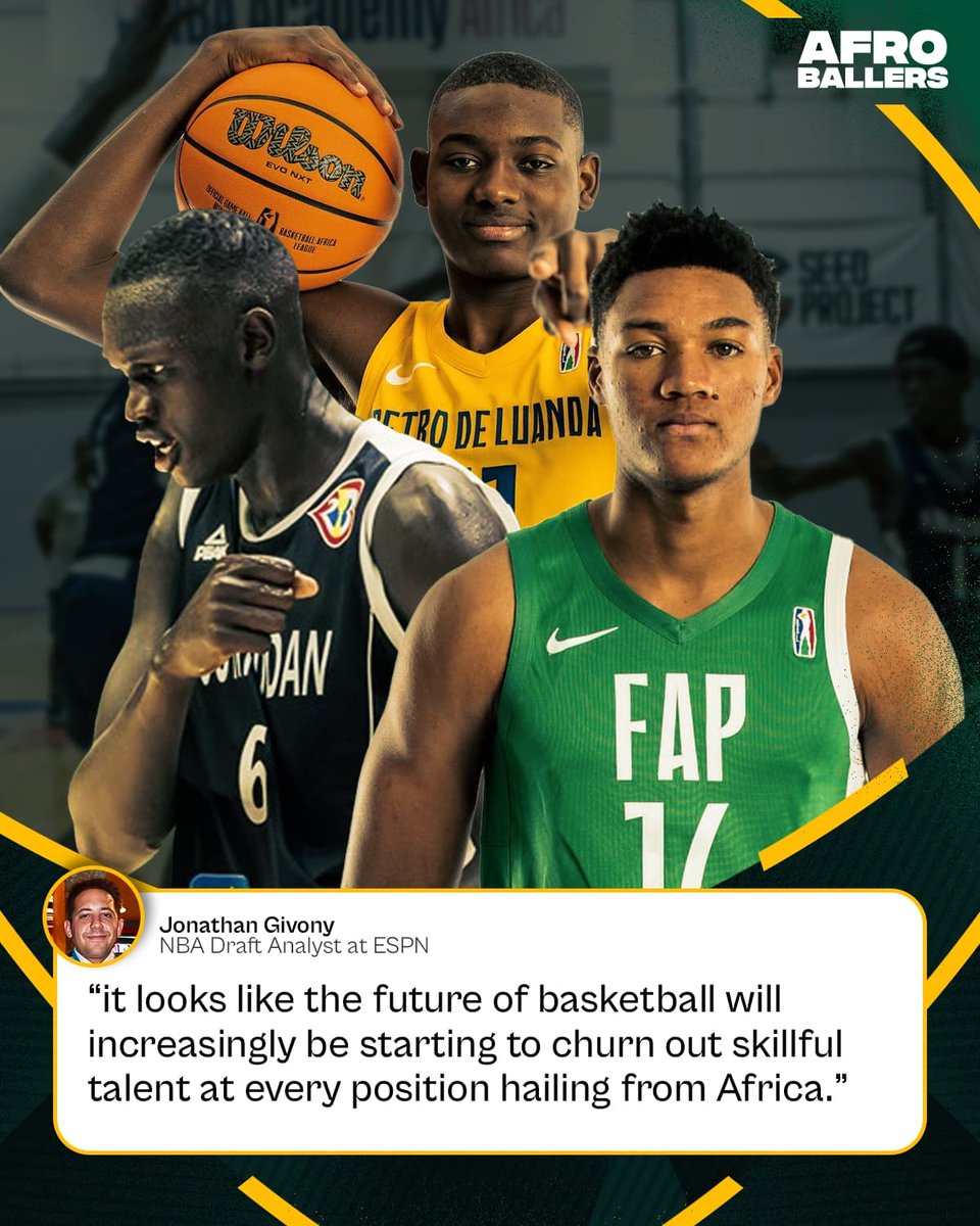 Renowned NBA Analyst, Jonathan Givony, made this statement after the G-League Showcase that featured some Elite Prospects from Africa 🔥 Africa has been known to produce Elite Big Men, but the future is filled with TALENTS such as Thierry Darlan, who want to show the world that…