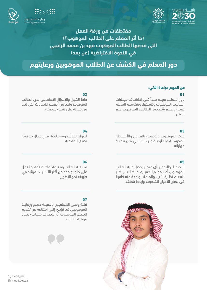 المعهد الوطني للتطوير المهني التعليمي tweet media