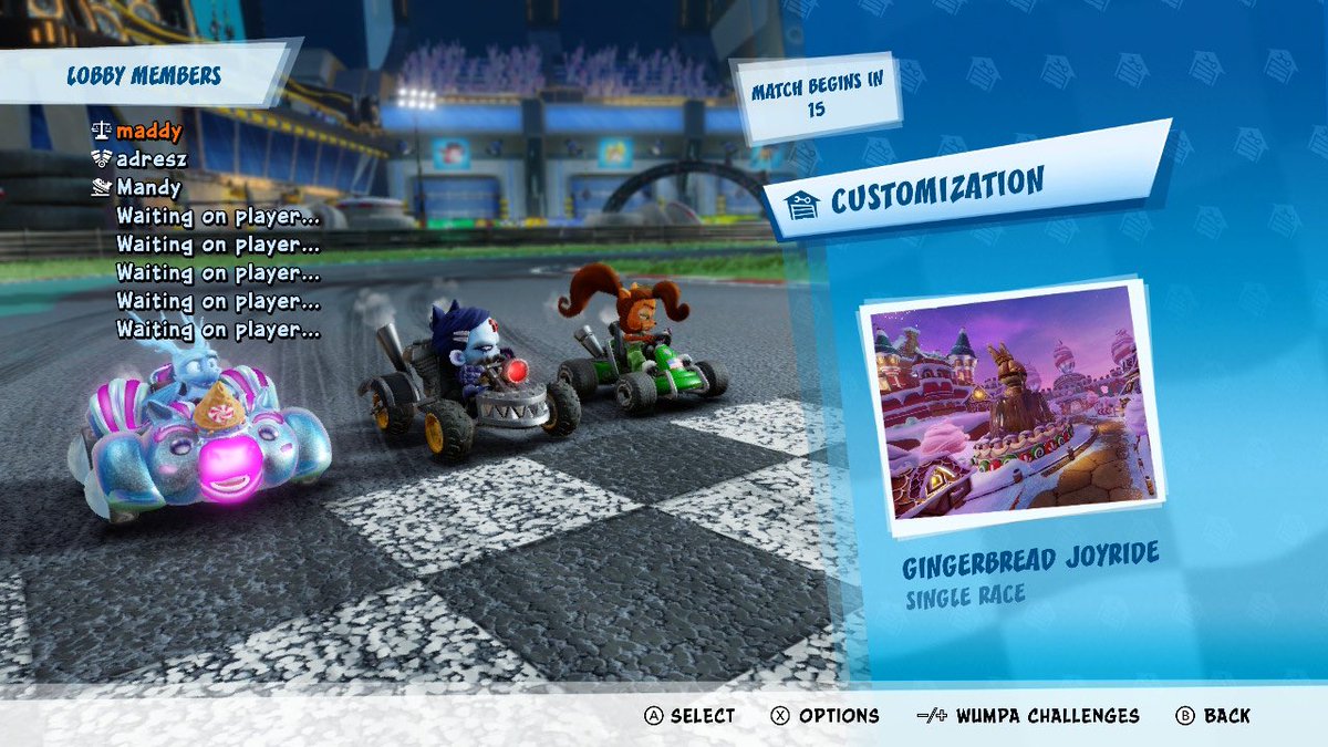 GamingMadcat's tweet photo. Naturally, I had to play the Christmas level in CTR on Christmas. I got in first place too 😁 #christmas #crashteamracing #crashnitrofueled #nintendoswitch #CrashBandicoot https://t.co/50okv4jyi8