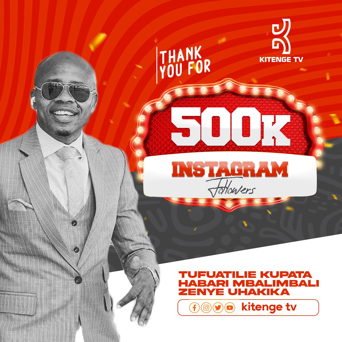 mshambuliaji's tweet photo. Hakika kupitia #kitengetv Mmeendelea kupata taarifa kem kem na katika muda mchache imeonekana kupata wafuasi wengi wanaofuatilia habari zake. Endeleeni kutuunga mkono na siye hatutachoka usiku na mchana kuwapa habari za aina zote kutoka kona zote za Ulimwengu. Ahsante sana kwa kutuunga mkono #kitengetv 🙏
Kutoka kwa Mkurugenzi wa #kitengetv @mshambuliaji 🤝