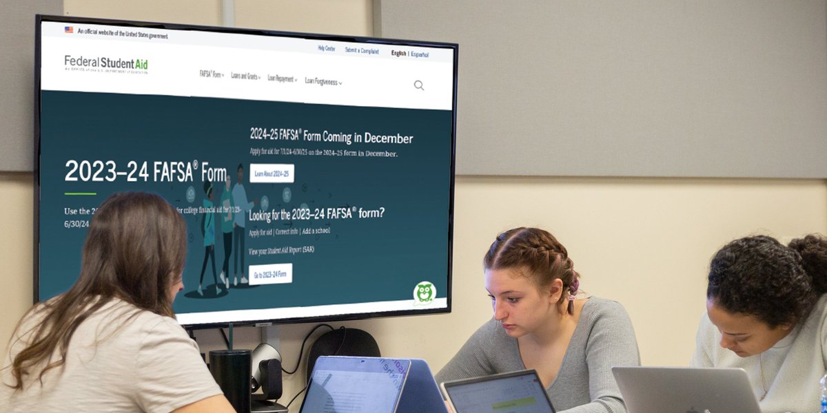 ApplyAppState's tweet photo. FAFSA just got an upgrade! The Free Application for Federal student Aid is now simpler and more accessible. The new form has fewer questions and requirements which has helped expand eligibility. https://t.co/qrRyZwzwH6