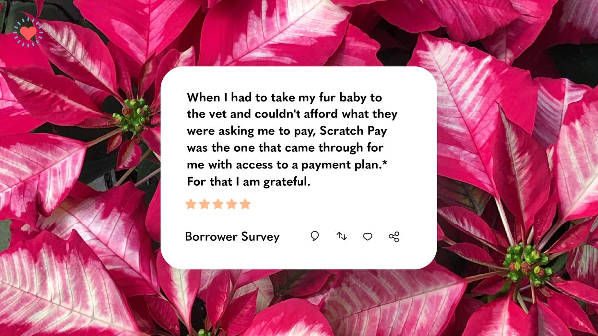 helloscratch's tweet photo. #scratch #scratchfinancial #scratchpay

Scratch Pay payment plans in the U.S. are issued by WebBank. Testimonials reflect the individual's opinion and may not be illustrative of all individual experience with Scratch Pay. Testimonials may have been edited for clarity. https://t.co/mWZ6i1RD4V