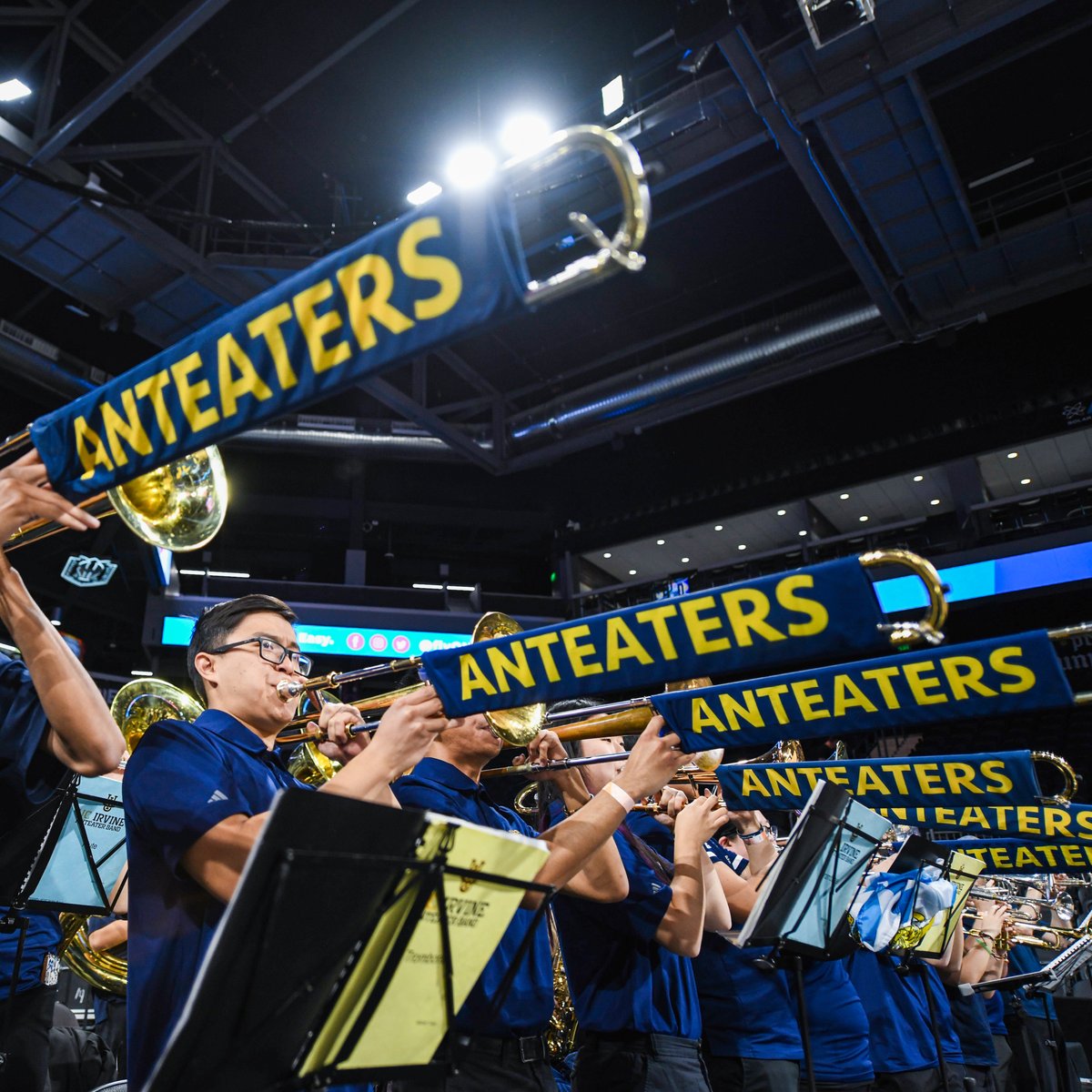 UCIAthletics's tweet photo. Excited to be back in the Bren tomorrow! We’ve been missing the tunes of the Anteater Band 🥁

#TogetherWeZot | #RipEm https://t.co/PcNxe0cQGD
