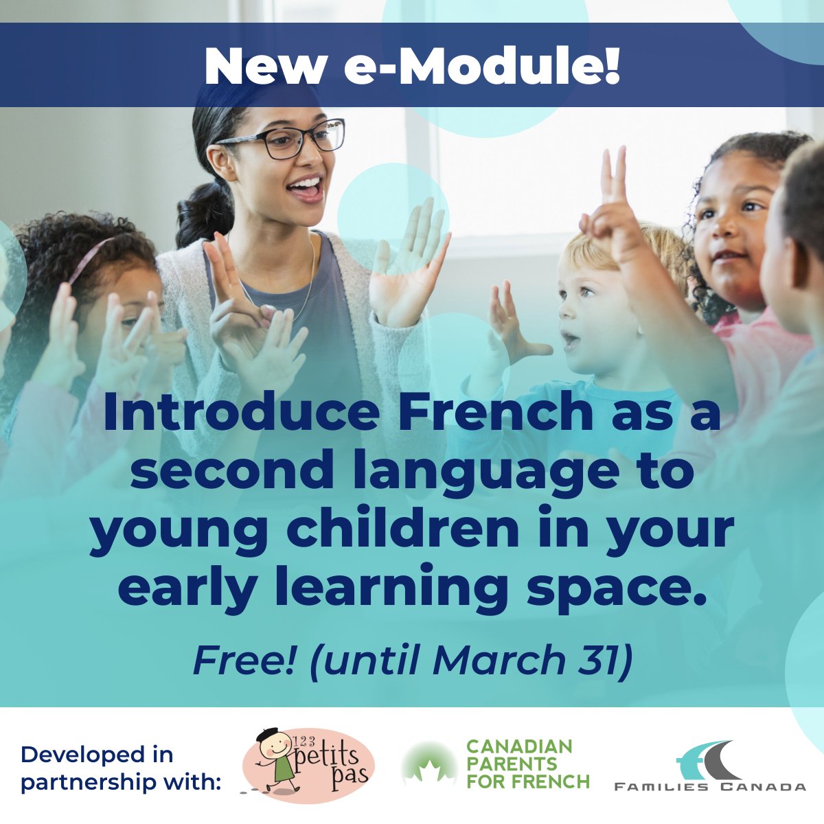 Families Canada / Familles Canada (@familiescanada) on Twitter photo 🔔 New E-Module Now Available 🔔
We've just released our newest e-module, French Footprints, and are thrilled to offer it free to our community until March 31!
Get access here: familiescanada.pulse.ly/mzwqfwgn6w
<a href="/CPFNational/">Canadian Parents for French - CPF NATIONAL</a> 🔔 New E-Module Now Available 🔔
We've just released our newest e-module, French Footprints, and are thrilled to offer it free to our community until March 31!
Get access here: familiescanada.pulse.ly/mzwqfwgn6w
<a href="/CPFNational/">Canadian Parents for French - CPF NATIONAL</a>